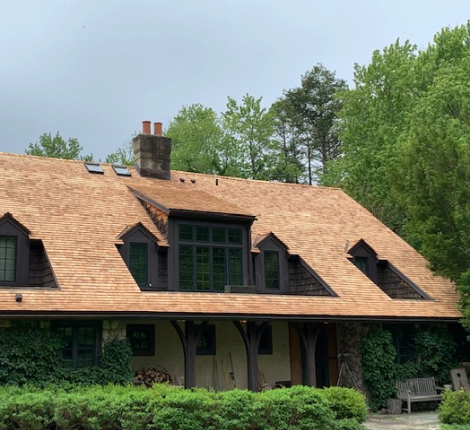 two story house with cedar roofing norwalk ct